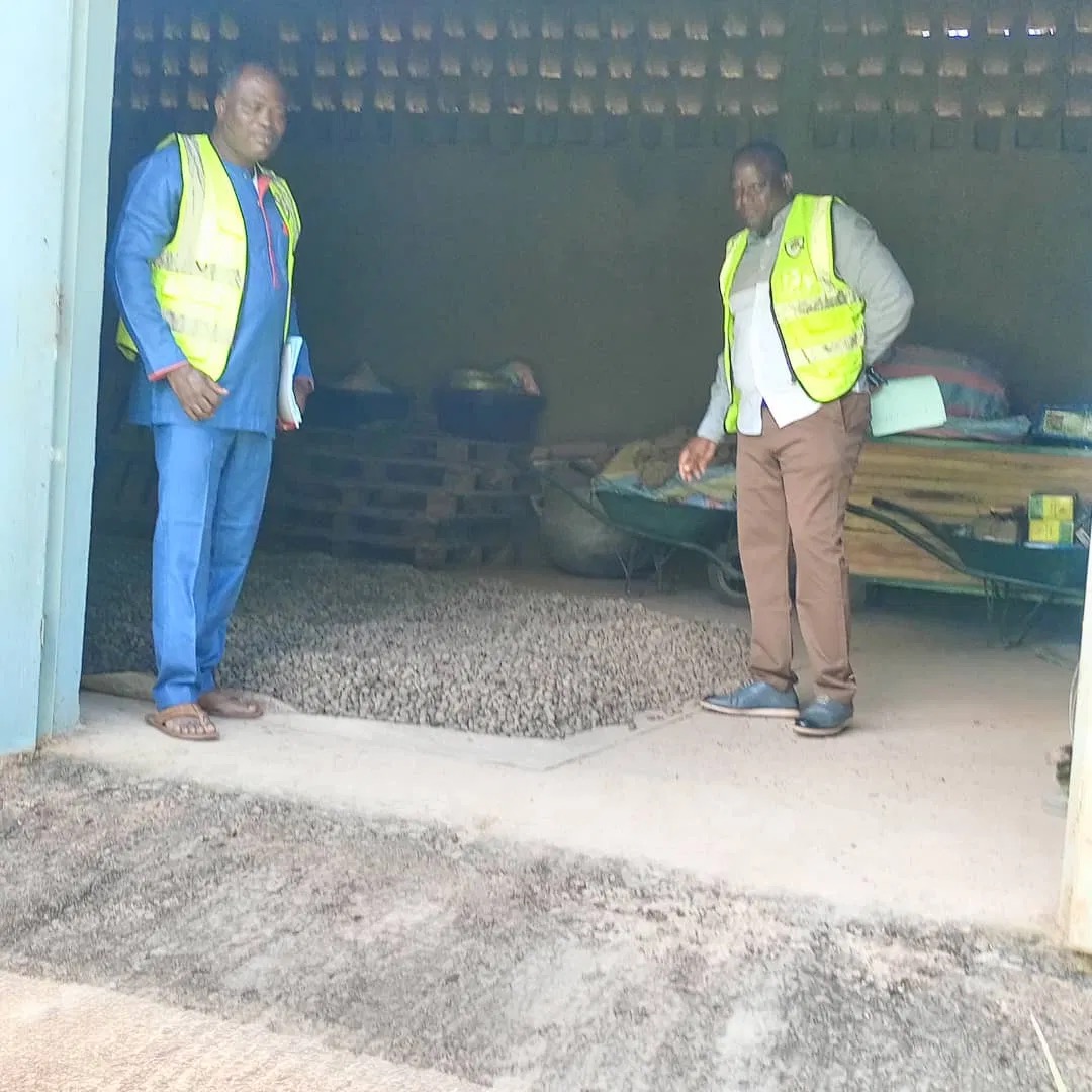 Awa NEEMA team on a partner site inspection visit