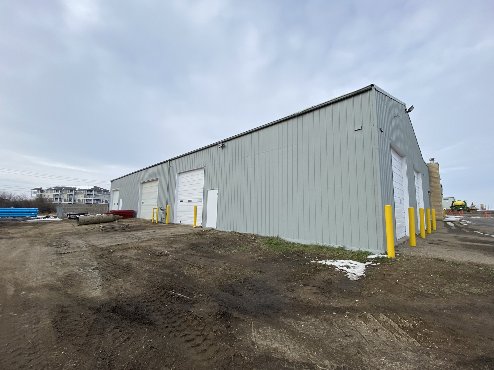 Kirkella Automotive shop and yard in Kirkella, Manitoba